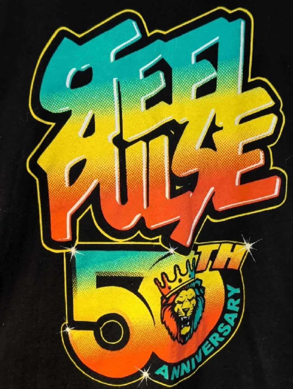 Steel Pulse 50th Anniversary Black Graphic Tee - Picture 3 of 8